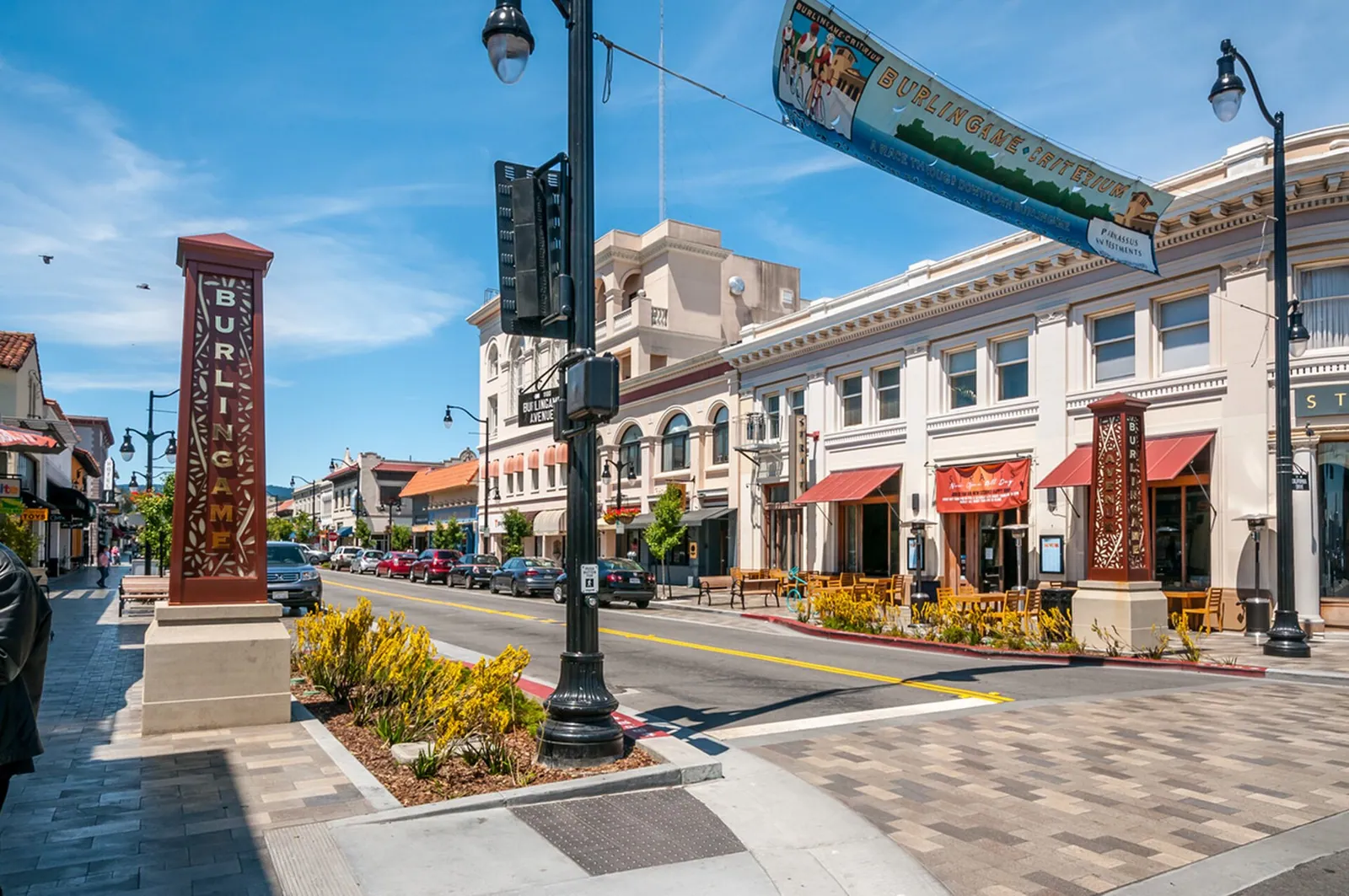 Burlingame, California.